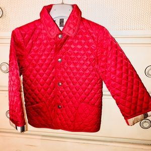 Burberry little girls trench jacket